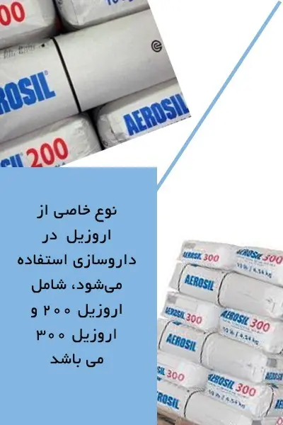 تفاوت اروزیل دارویی و اروزیل صنعتی