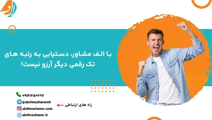 ادعای " با ما رتبه شوید" موسسه مشاور کنکور الف مشاور ثابت شد!