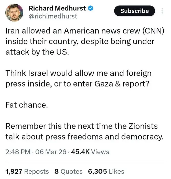 اسرائیل زشت‌ترین کشور جهان است/ تصویر عجیبی که مورگان فریمن از ترامپ منتشر کرد