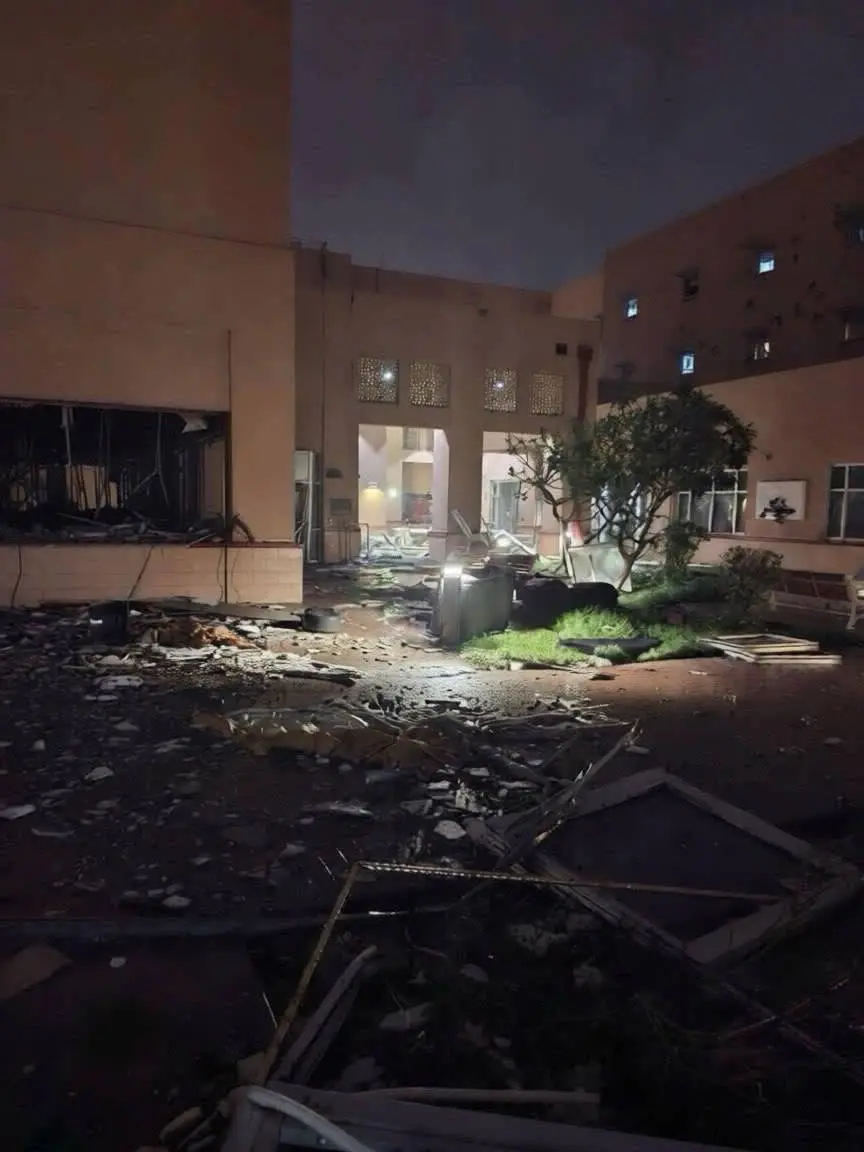 برخورد موشک ایران به پایگاه نیروی دریایی آمریکا (NSA)، پایگاه ناوگان پنجم در بحرین + عکس