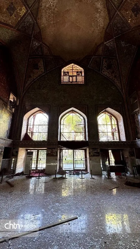 مجموعه جهانی کاخ چهل‌ستون و چند بنای شاخص دولتخانه صفوی آسیب دید