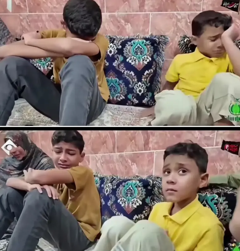 اولین تصویر از دو کودک بازمانده حمله به قشم
