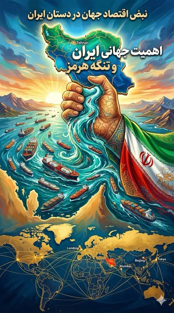 نبض اقتصاد جهان در دستان جمهوری اسلامی ایران + عکس