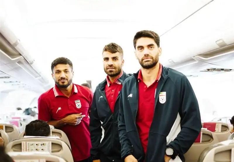 بازگشت تیم ملی فوتبال به ایران + تصاویر