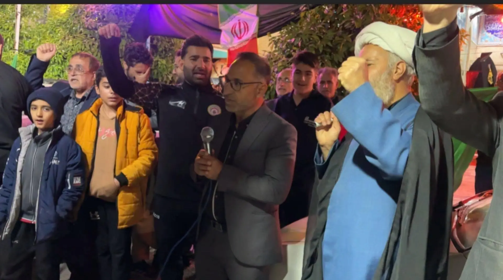 حضور اعضای باشگاه فجر در مراسم چهلمین روز شهادت رهبر انقلاب