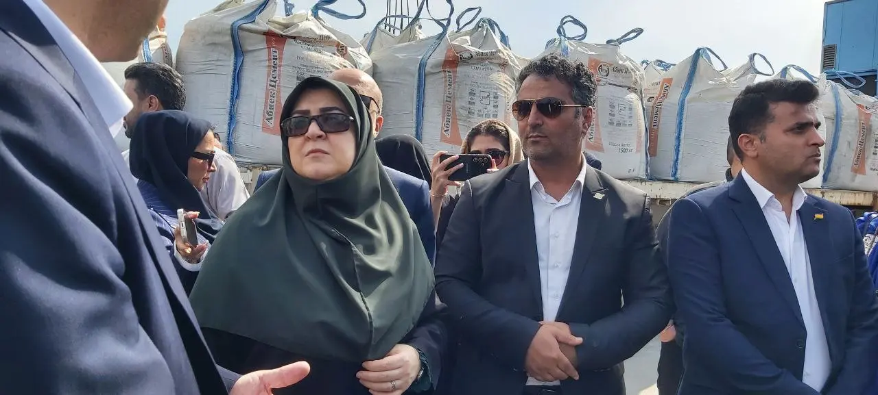 بازدید سخنگوی دولت از مجتمع بندری کاسپین