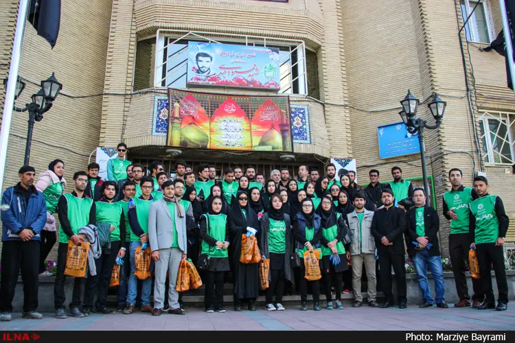 پاکبانان محرم به احترام طبیعت قامت خم کردند
