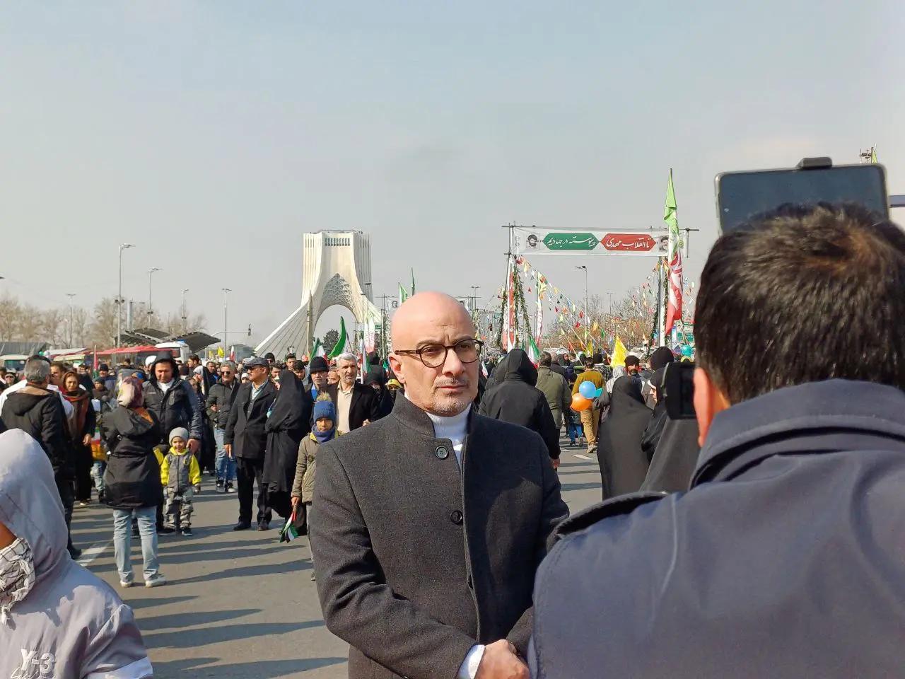 برگزاری جشن ۴۶ سالگی انقلاب ایران با حضور گسترده مردم+فیلم و عکس