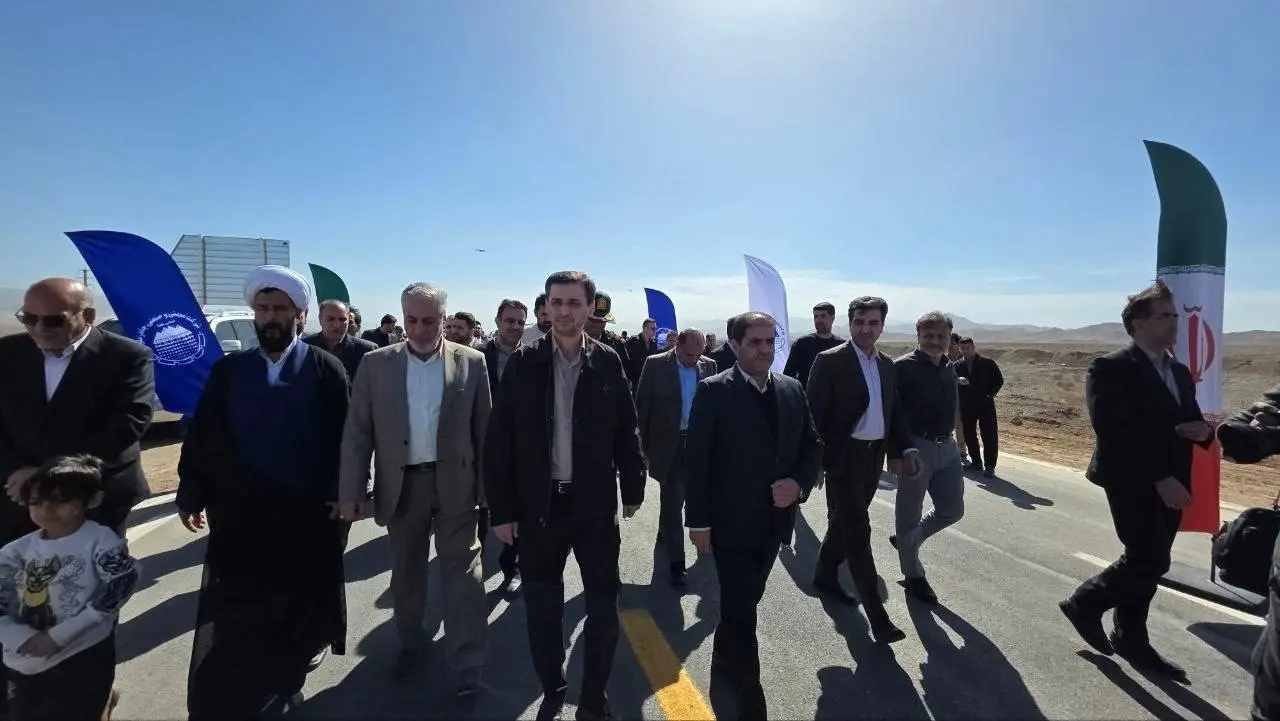 افتتاح کمربندی بهاباد-معدن چادرملو، گام تازه توسعه منطقه