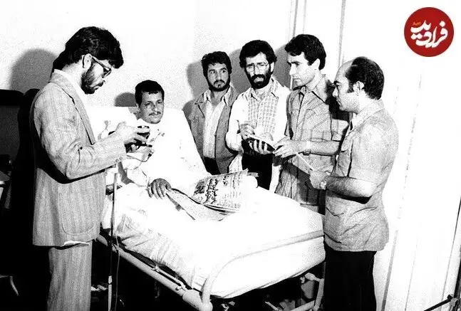 تصویری از هاشمی رفسنجانی بعد از ترور