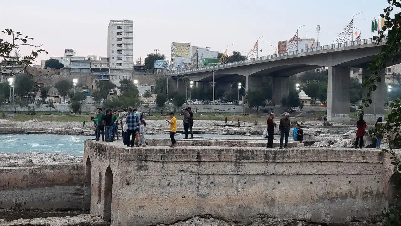 بازدید مسافران نوروزی از جاذبه های گردشگری خوزستان