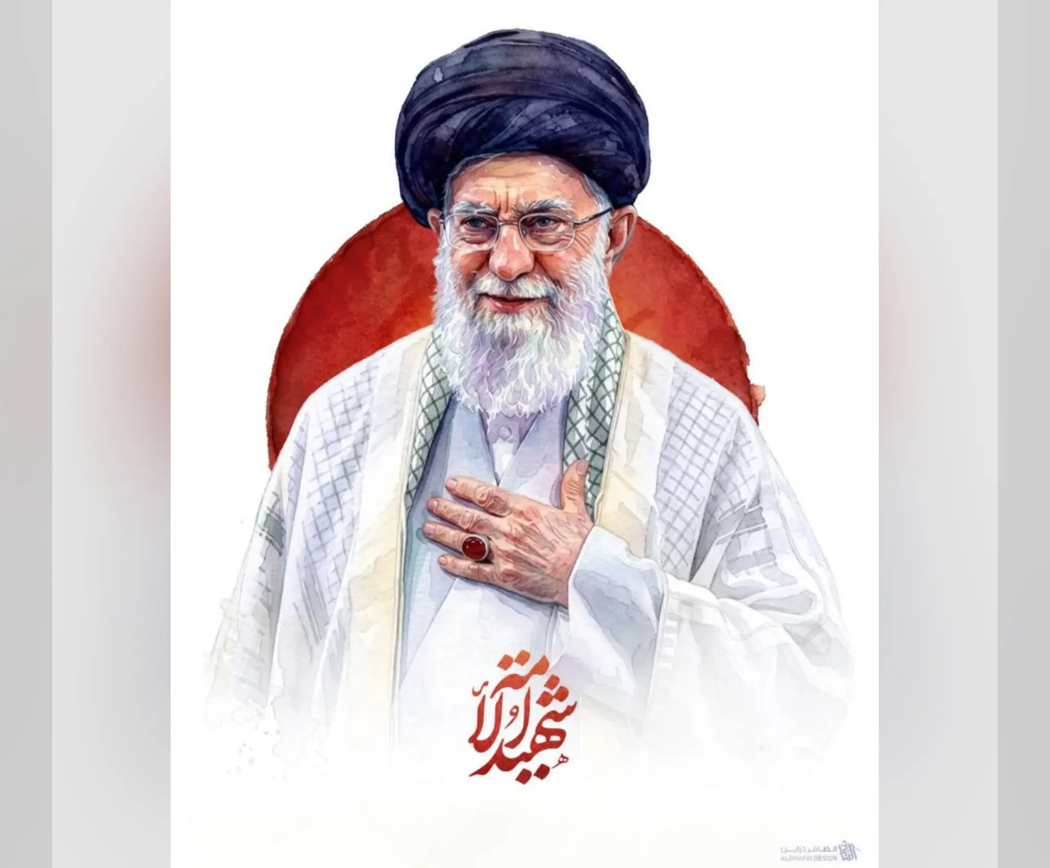 قاب‌های گرافیکی از رهبر شهید انقلاب اسلامی از نگاه تصویرگران+آثار