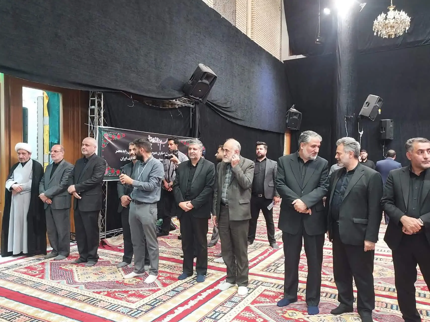 برگزاری مراسم گرامیداشت شهدای حمله رژیم صهیونیستی به زندان اوین + تصاویر