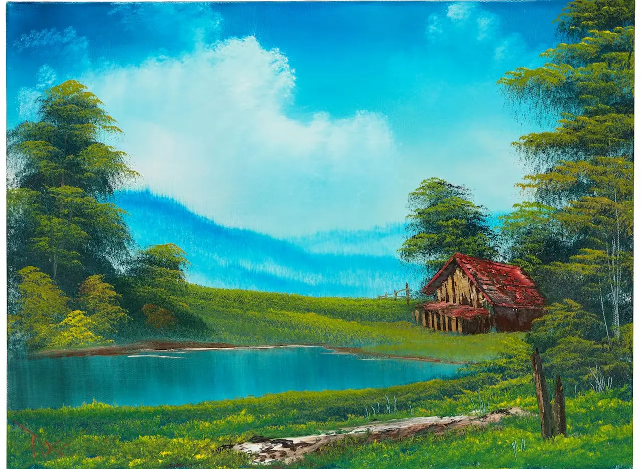 حراج سه نقاشی از باب راس برای نجات تلویزیون آمریکا + عکس