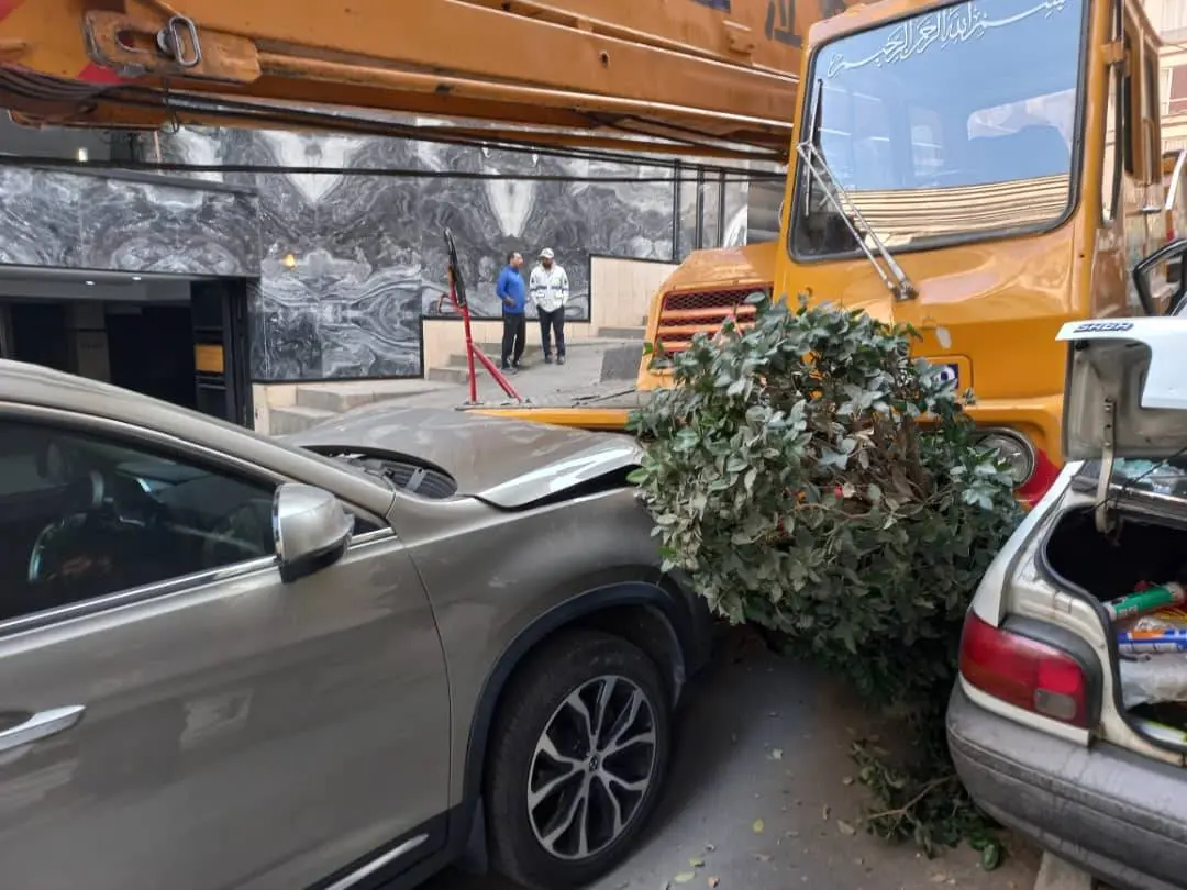 مرگ اپراتور جرثقیل در حادثه خیابان شریعتی
