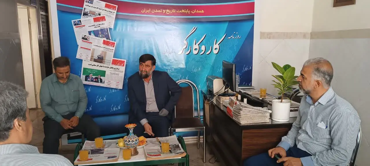 بازدید مدیر درمان تامین اجتماعی استان همدان از خبرگزاری ایلنا