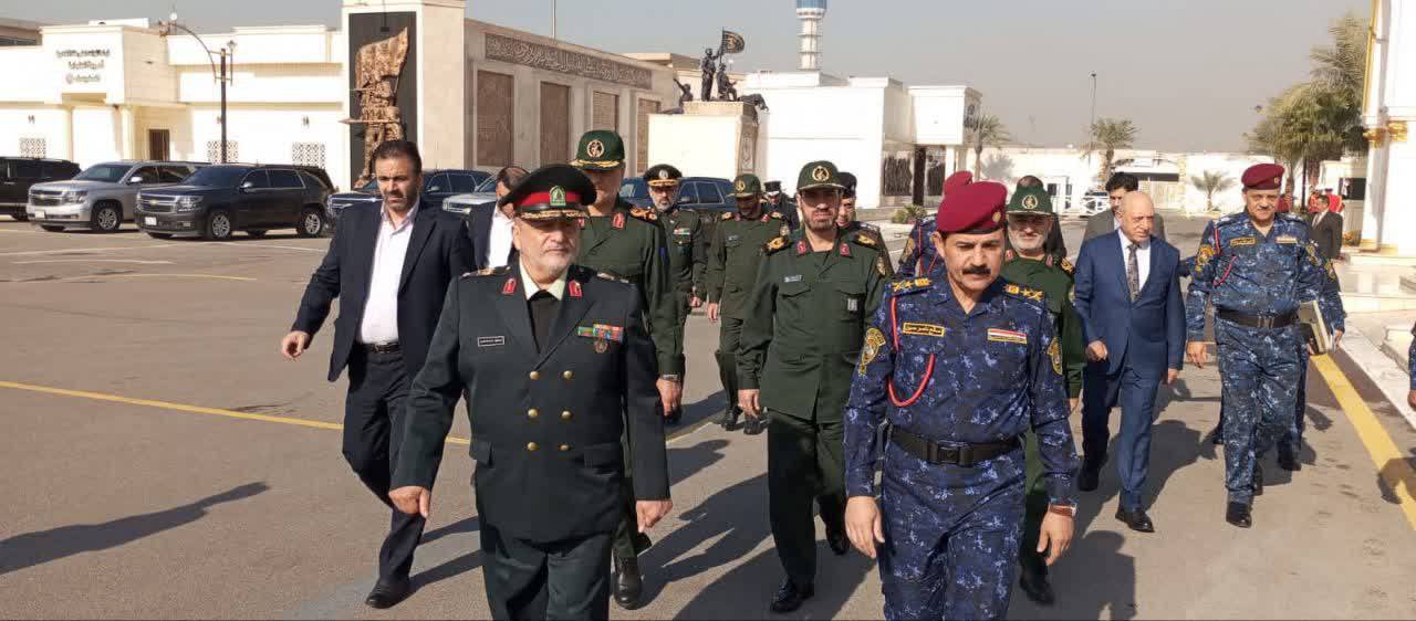 دیدار سردار احمدی مقدم با رئیس پلیس فدرال و همتای عراقی