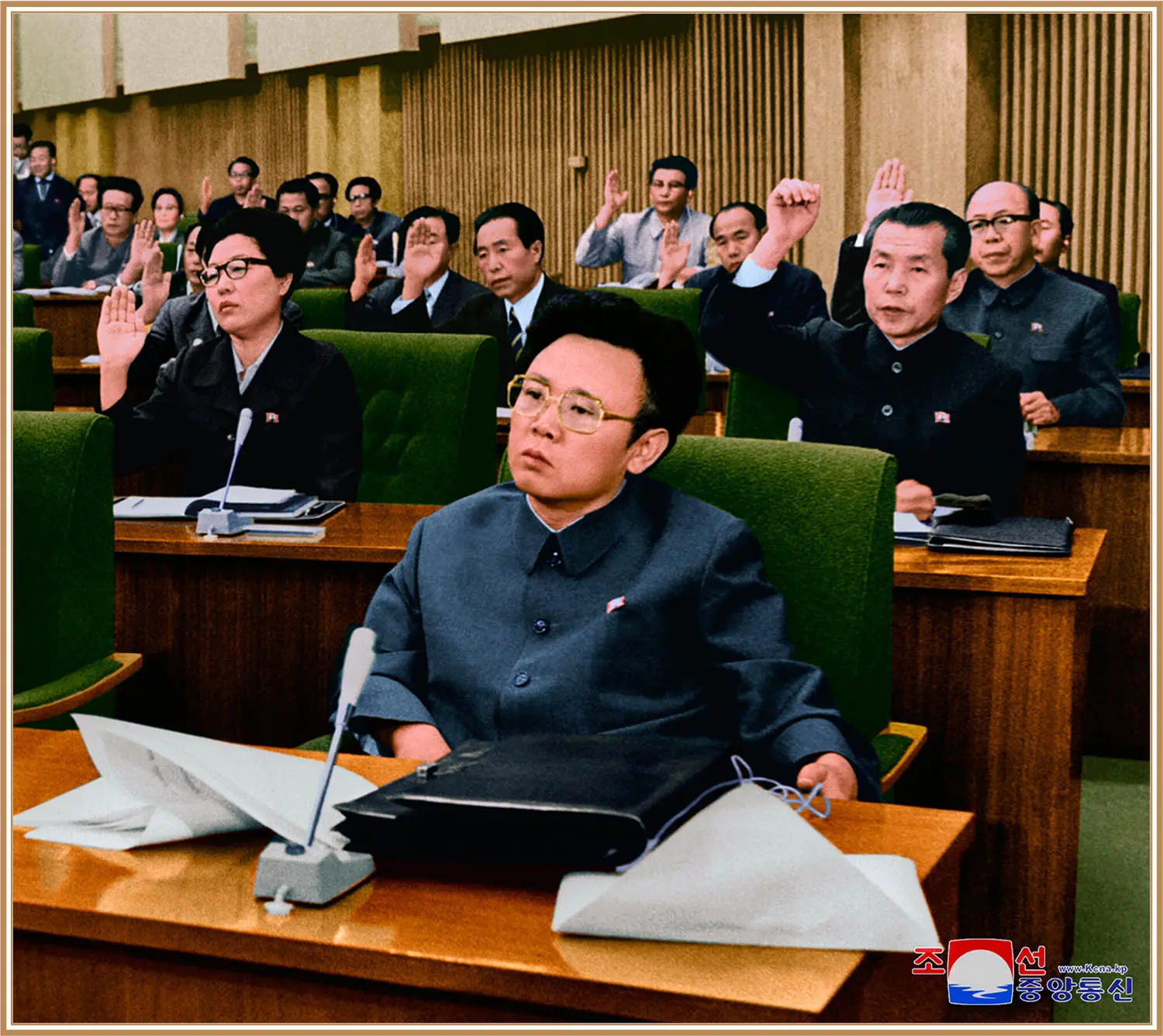 On the occasion of the 60th anniversary of Chairman Kim Jong Il’s start of working on the Central Committee of the Workers’ Party of Korea