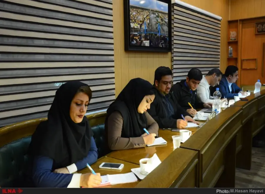 گزارش تصویری نشست خبری ماهانه شهردار آبادان