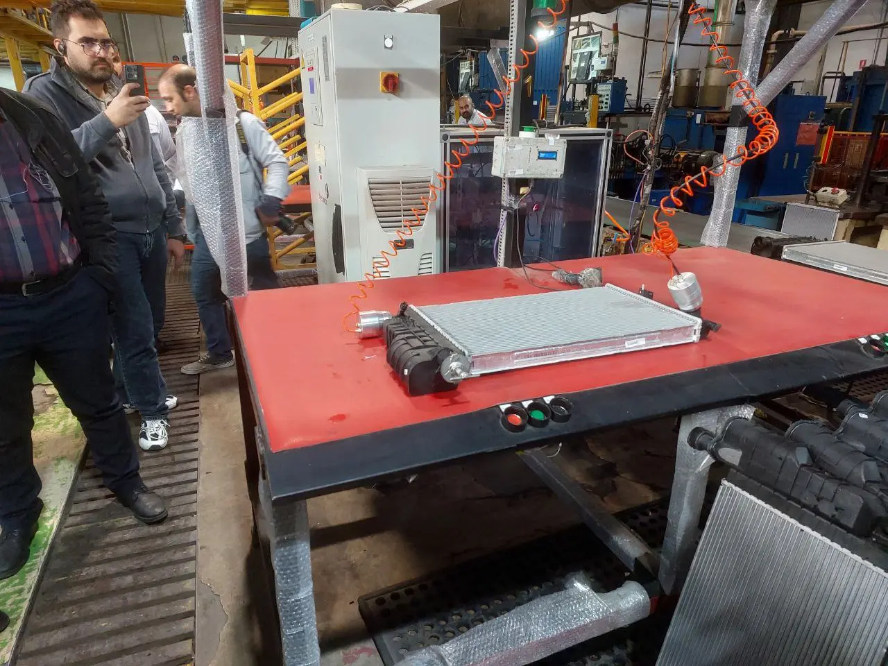 قلب تپنده صنعت رادیاتور خودرو و مبدل‌های حرارتی