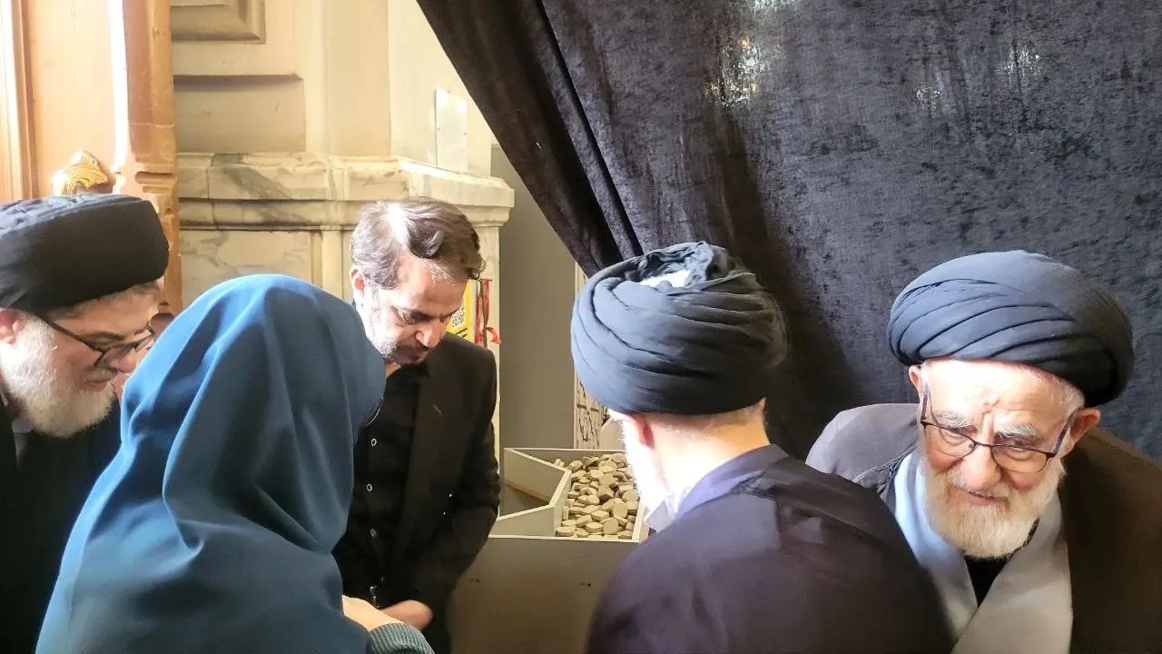 حضور شخصیتهای برجسته در مراسم بزرگداشت مرحوم آیتالله شبیری زنجانی + تصاویر
