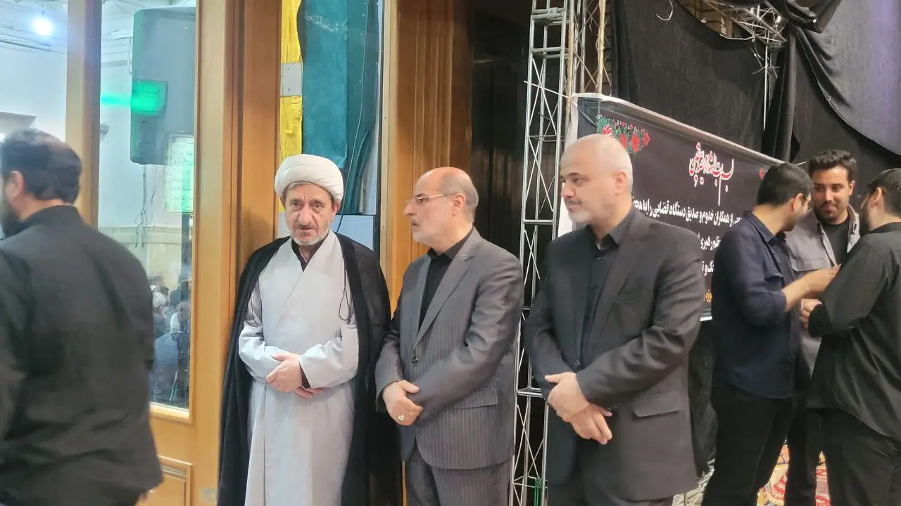 برگزاری مراسم گرامیداشت شهدای حمله رژیم صهیونیستی به زندان اوین + تصاویر
