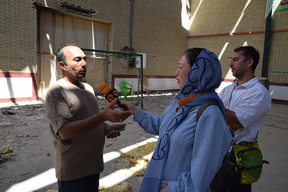 گزارش تصویری-سفر سخنگوی وزارت امور خارجه به لامرد
