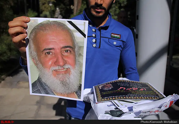 احمد علامه دهر در قطعه نام‌آوران آرام گرفت/ چشم‌های هنرمند اهدا شد