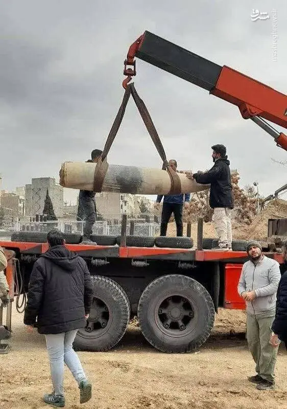 تصاویری از بمبی که در تهران عمل نکرد!