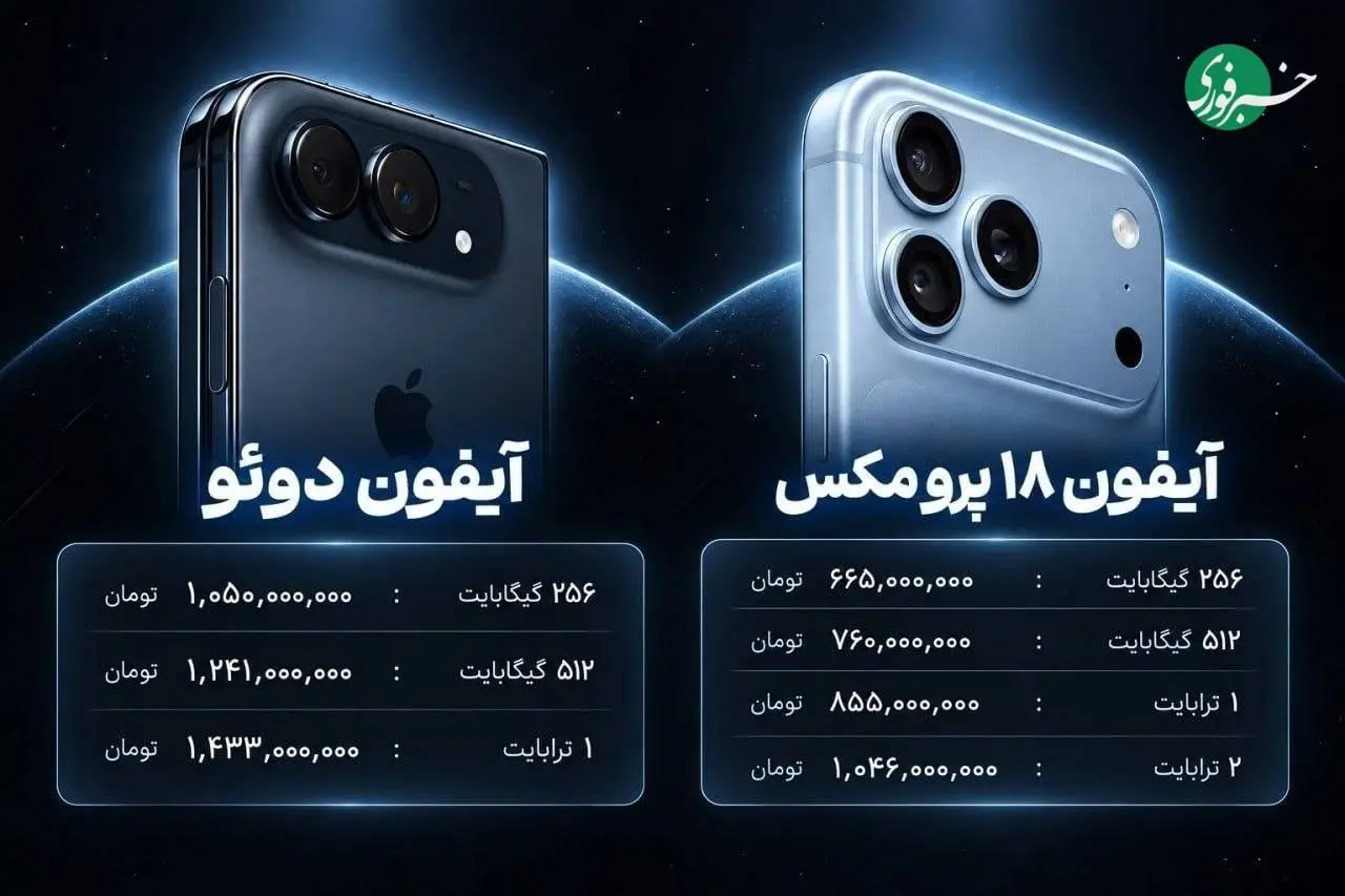 قیمت آیفون‌ها در ایران؛ یک گوشی یک میلیارد + عکس