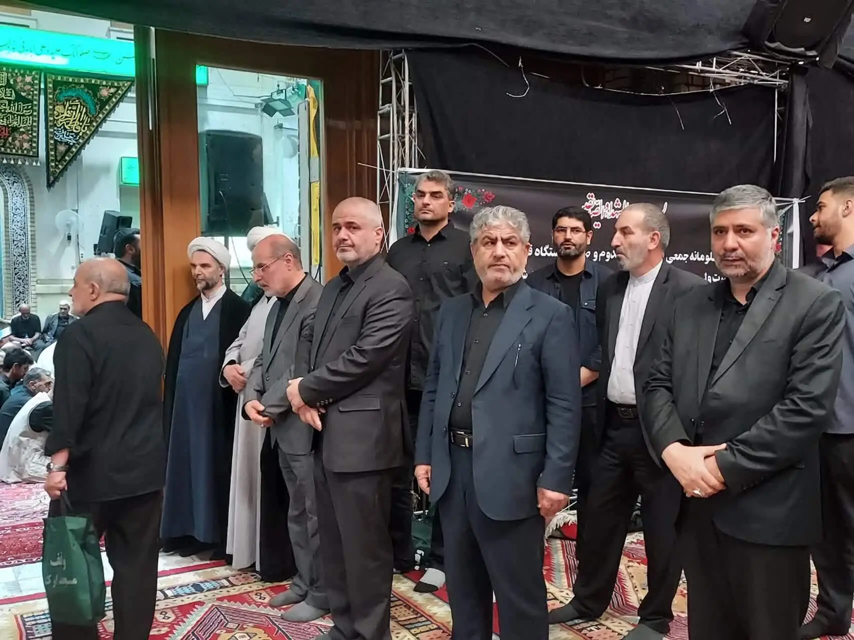 برگزاری مراسم گرامیداشت شهدای حمله رژیم صهیونیستی به زندان اوین + تصاویر
