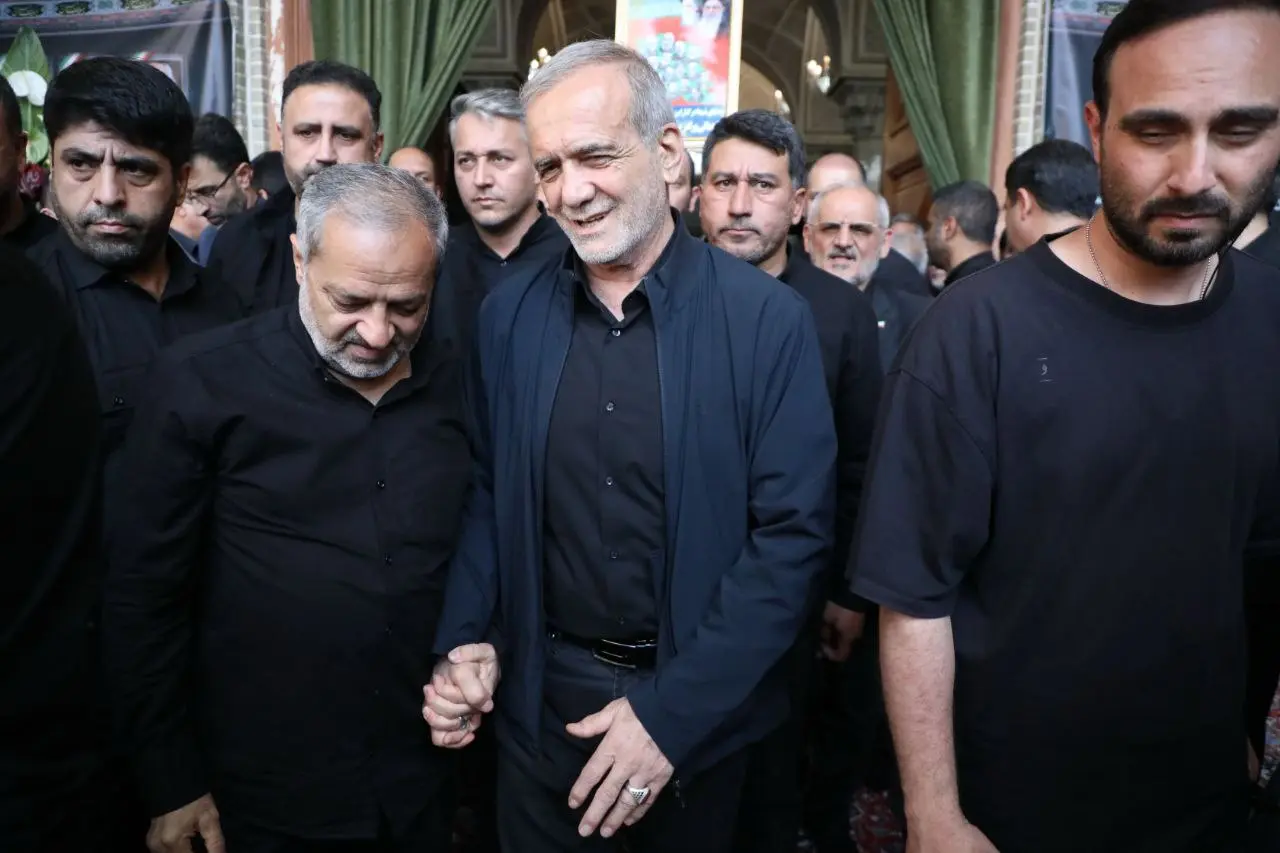 حضور روسای مجلس و جمهور در مراسم بزرگداشت سردار حاج محمد کاظمی+ تصاویر