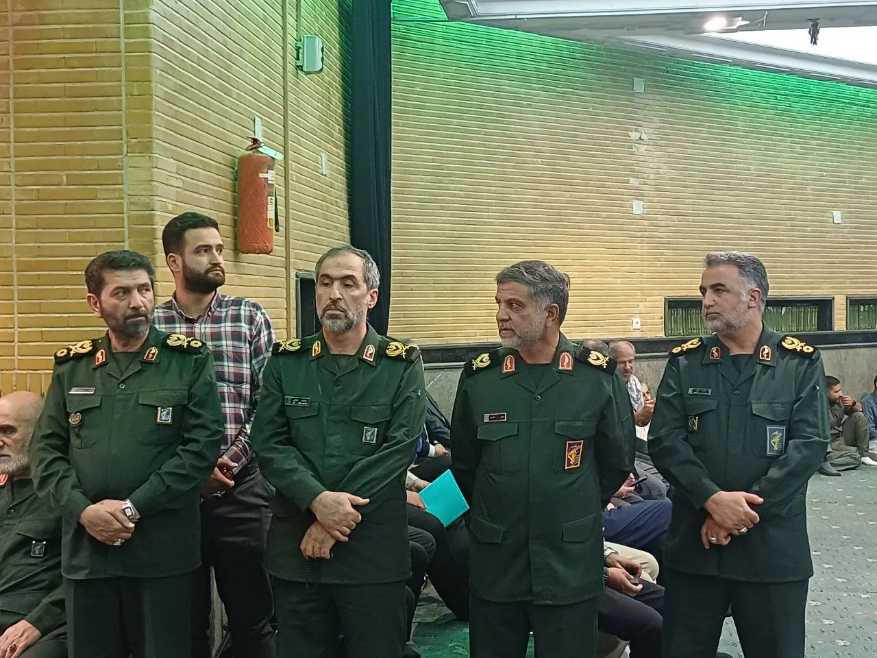 مراسم گرامیداشت اولین سالگرد شهادت سردار نیلفروشان + تصاویر
