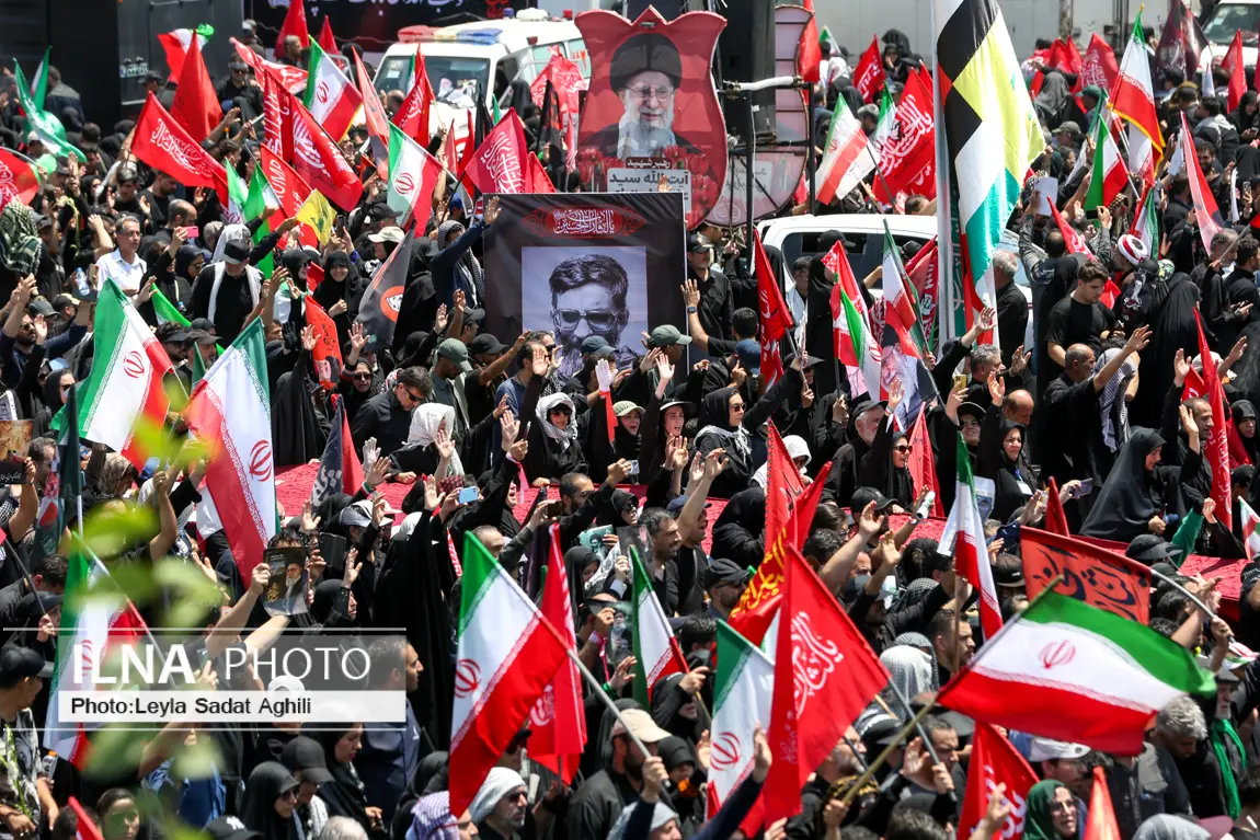 برگزاری مراسم وداع و تشییع پیکر مطهر رهبر شهید انقلاب در مسجد جمکران