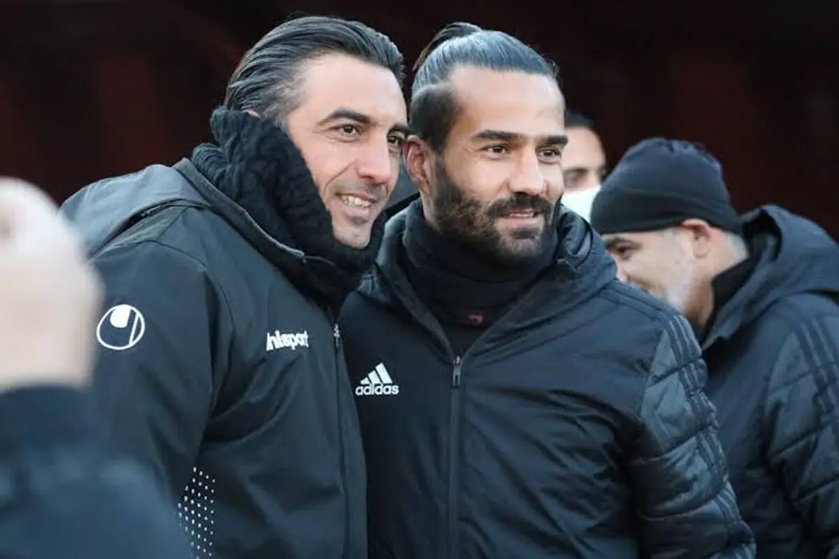 مسعود شجاعی و مهدی رحمتی مدرک مربی گری گرفتند (عکس)