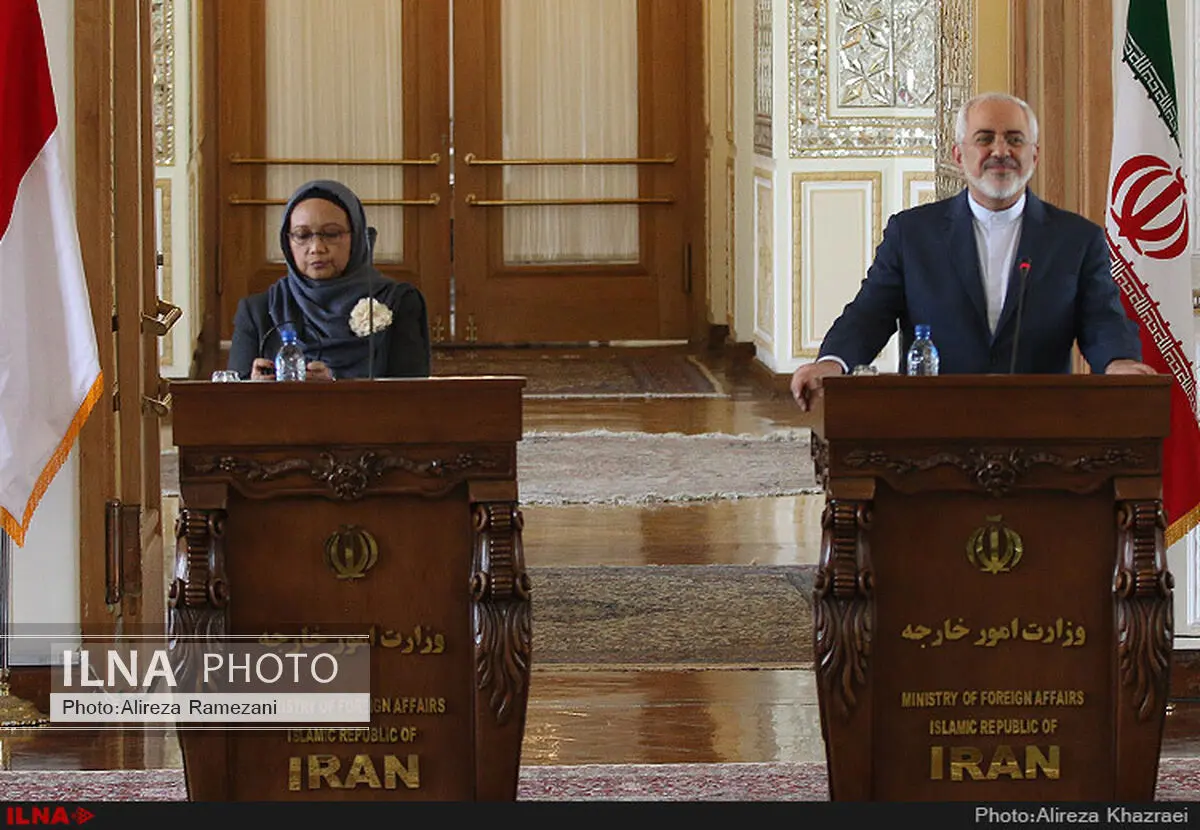 وزیر خارجه اندونزی با ظریف دیدار می‌کند