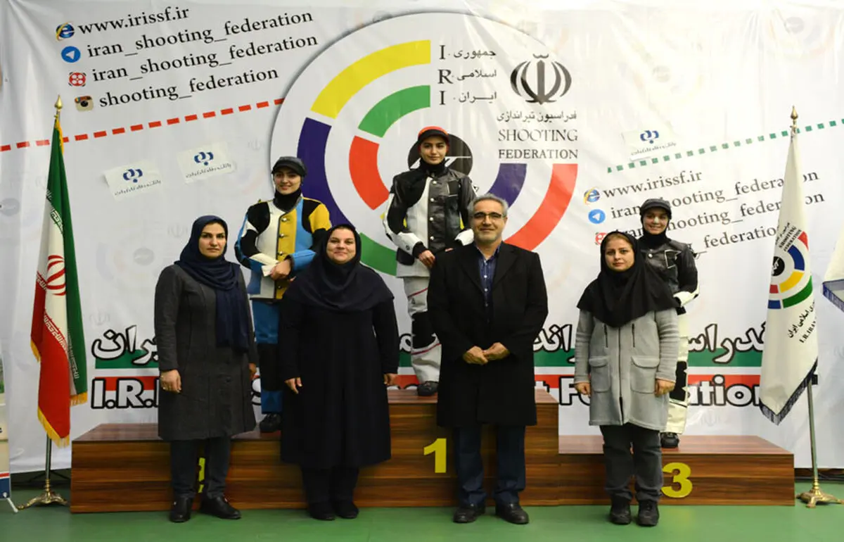 پایان هفته پنجم لیگ دسته یک تیراندازی بانوان 