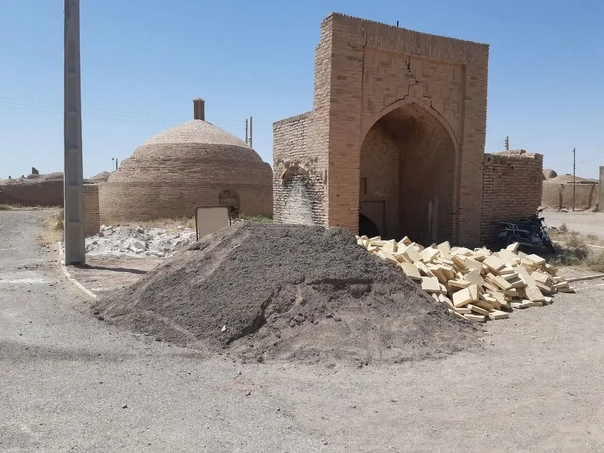 آب انبار تاریخی روستای بسطاق مرمت می‌شود