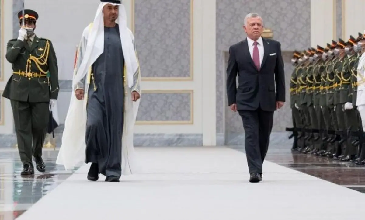 سفر عبدالله دوم به امارات