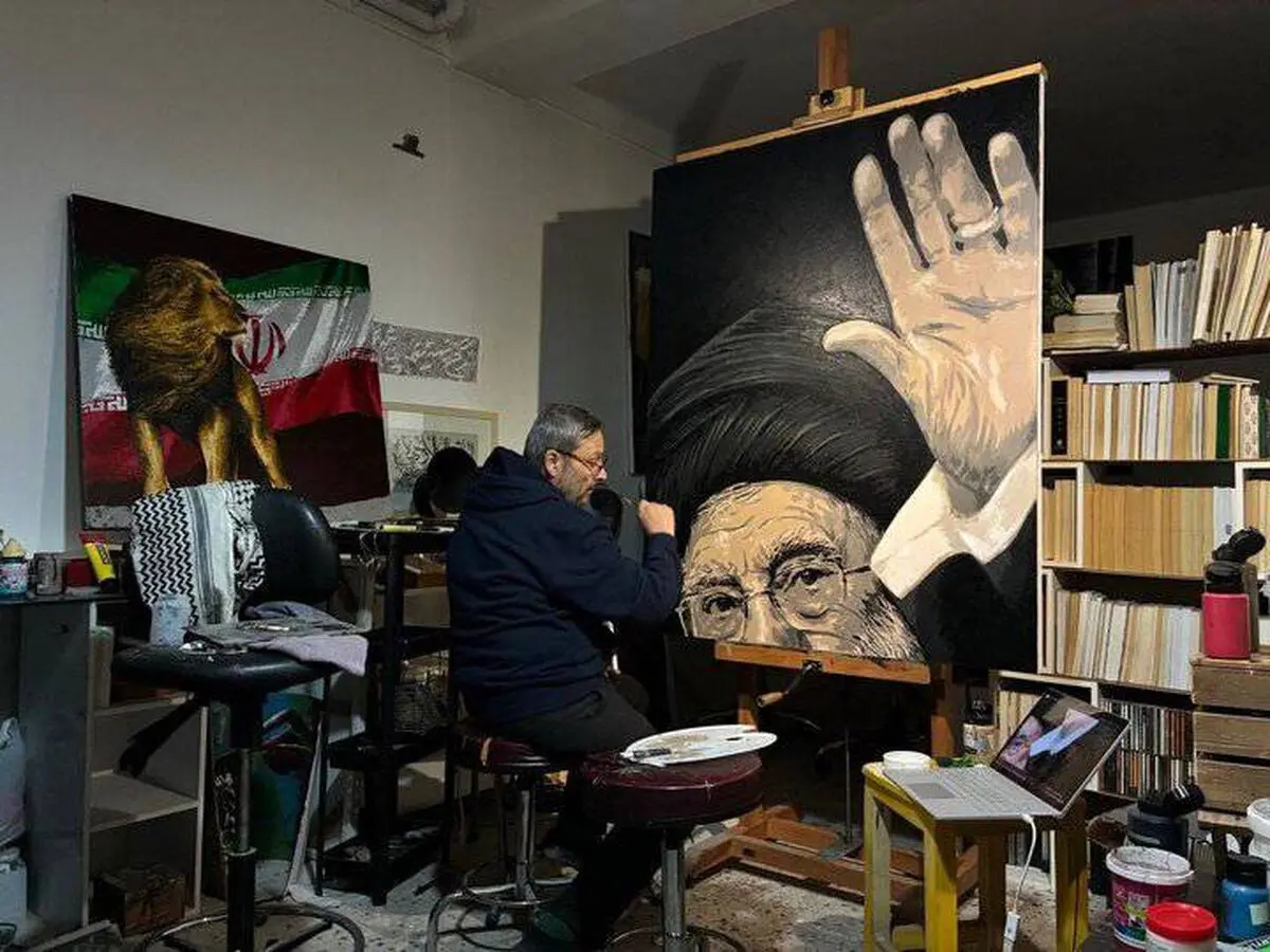سیدعلی میرفتاح و فریادِ آزادگی؛ با قلم و قلمو