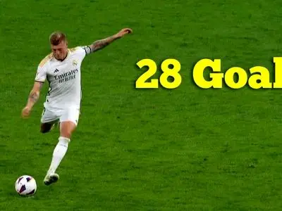 ویدئو:‏‎  ‎‏۲۸‏‎ ‎گل با امضای کروس برای کهکشانی‌ها