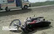 برخورد موتور سیکلت و پژو با یک کشته و یک مصدوم 