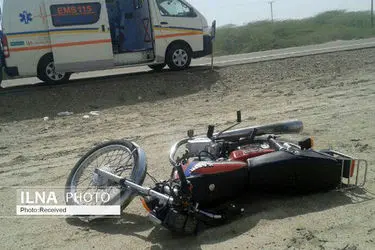 فوت راکب موتورسیکلت در تصادف محور قشلاق قزوین