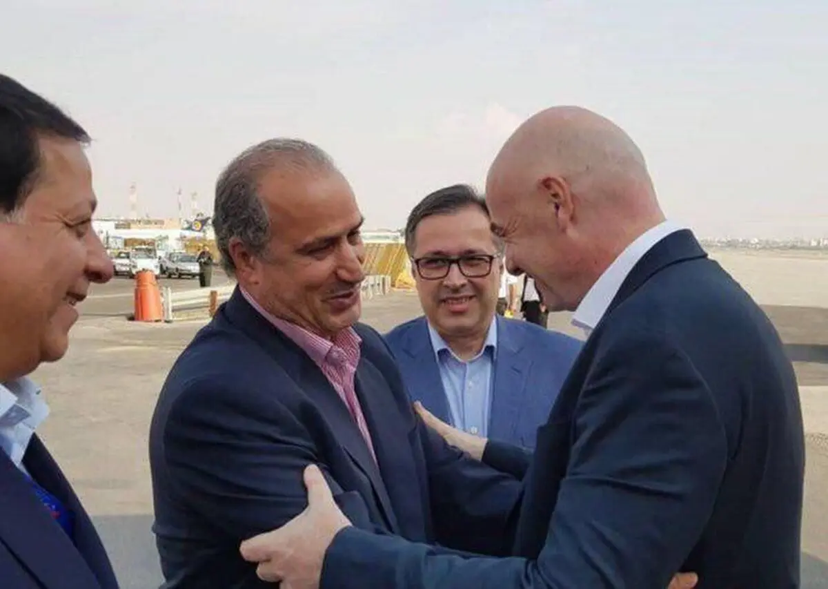 تاج: در تهران با اینفانتینو مذاکره می کنیم
