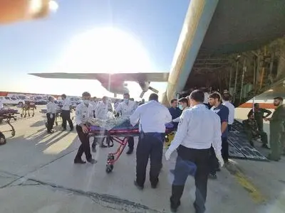 انتقال ۲۳ مصدوم از ایلام به تهران