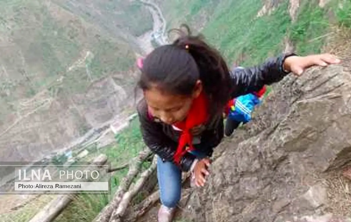 سوادآموزی از "مسیر مرگ" در چین+ تصاویر 