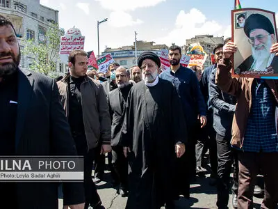 راهپیمایی روز جهانی قدس در تهران