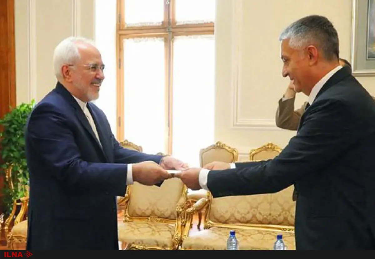 سفیر جدید صربستان رونوشت استوارنامه خود را تسلیم ظریف کرد