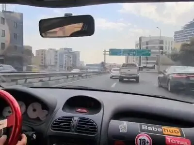 ویدئویی از رانندگی جنون‌آمیز در اتوبان‌ باکری تهران