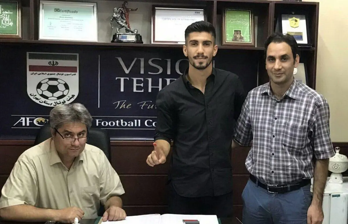 نوه‌ی سوپر استار سابق سینمای ایران رسما پرسپولیسی شد